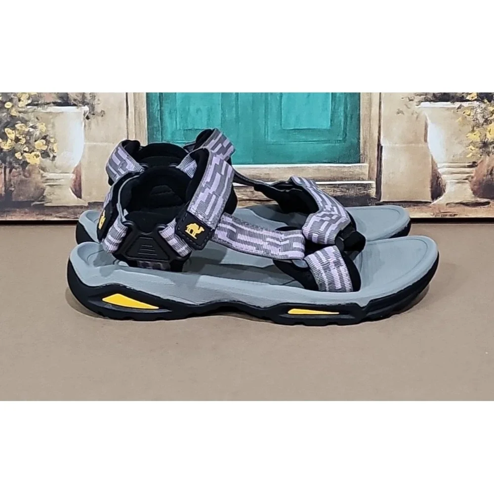 CAMEL‎ CROWN Mens Outdoor Hiking Sandal Adjustable Waterproof Size 9